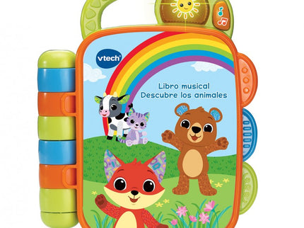 LIBRO MUSICAL DESCUBRE LOS ANIMALES 80-567822 V-TECH