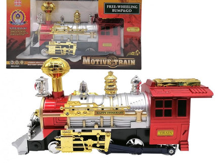 LOCOMOTORA SALVAOBSTACULOS LUZ Y SONIDO TACHAN