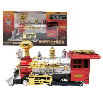 LOCOMOTORA SALVAOBSTACULOS LUZ Y SONIDO TACHAN
