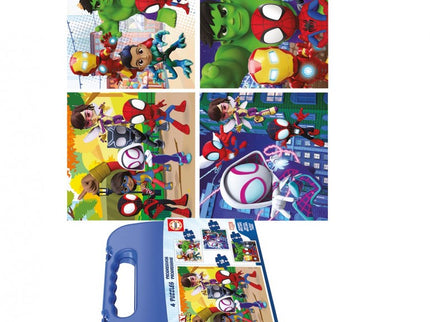 MALETA PROGRESIVOS SPIDEY Y FRIENDS 6-9-12-16 19580 EDUCA