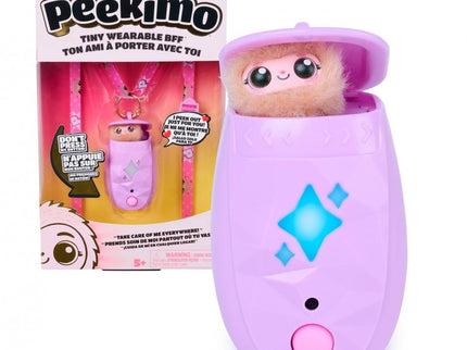 MASCOTA INTERACTIVA PEEKIMO MORADO LULU 6078029 SPIN