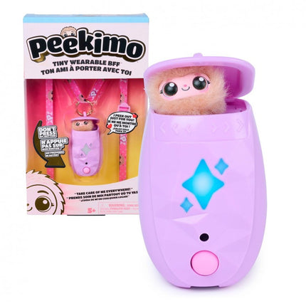 MASCOTA INTERACTIVA PEEKIMO MORADO LULU 6078029 SPIN