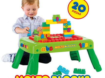 MESA BLOCKS 20 PIEZAS 14480 MOLTO