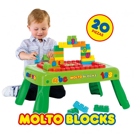 MESA BLOCKS 20 PIEZAS 14480 MOLTO