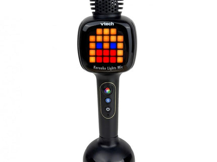 MICRÓFONO KARAOKE DISCO LIGHTS NEGRO 80-590922 V-TECH