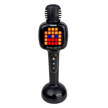 MICRÓFONO KARAOKE DISCO LIGHTS NEGRO 80-590922 V-TECH