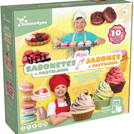 MINI JABONES DE PASTELERÍA 80005260 SCIENCE4YOU