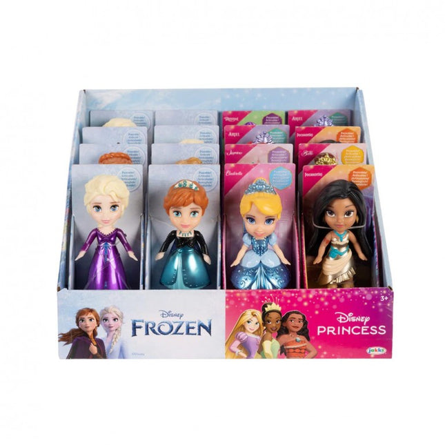 MINI MUÑECAS 7 CM PRINCESAS DISNEY Y FROZEN 233354 JAKKS