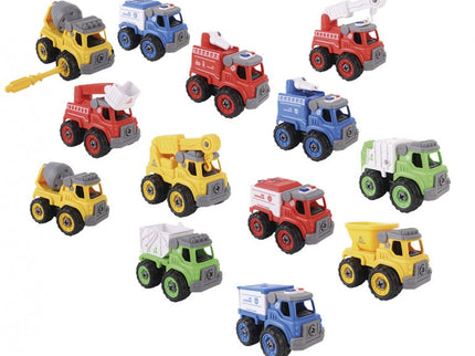 MINI VEHICULO DIY CONTRUCCION SURTIDOS T01028