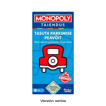 MONOPOLY EXP. GRAN PREMIO: PARKING GRATUITO SERBIO G0718