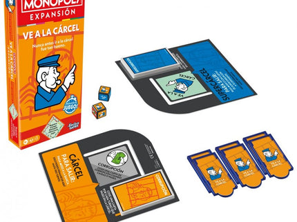 MONOPOLY EXPANSIÓN VE A LA CÁRCEL G0719 HASBRO