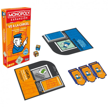 MONOPOLY EXPANSIÓN VE A LA CÁRCEL G0719 HASBRO