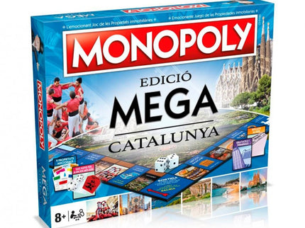 MONOPOLY MEGA CATALUÑA B6602 ELEVEN FORCE