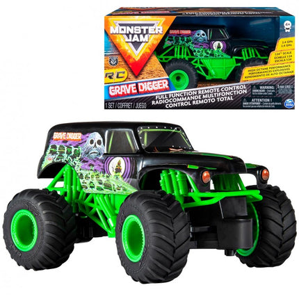 MONSTER JAM GRAVE DIGGER RC 1:24 6044955 SPIN MASTER