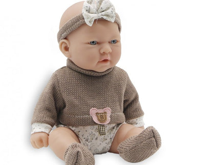 MUÑECA 26CM CONJUNTO PANTALON MARRON T01063