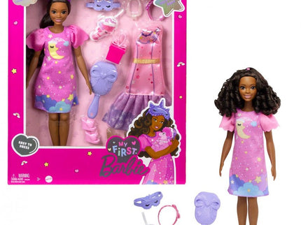 MUÑECA BARBIE MY FIRST BARBIE PELO NEGRO HMM67 MATTEL
