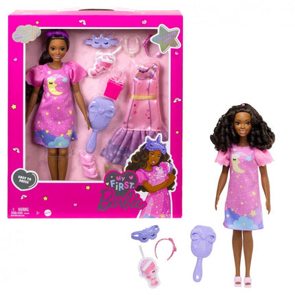 MUÑECA BARBIE MY FIRST BARBIE PELO NEGRO HMM67 MATTEL