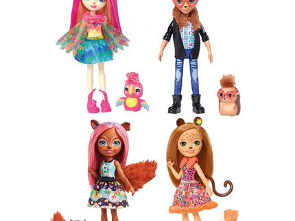 MUÑECA BÁSICA SECUNDARIA SURTIDA ENCHANTIMALS FNH22 MATTEL