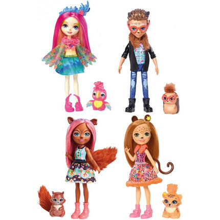 MUÑECA BÁSICA SECUNDARIA SURTIDA ENCHANTIMALS FNH22 MATTEL
