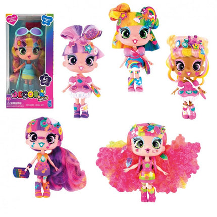 MUÑECA DECORA FASHION 12 CM SURTIDAS D1019 TOY PARTNER