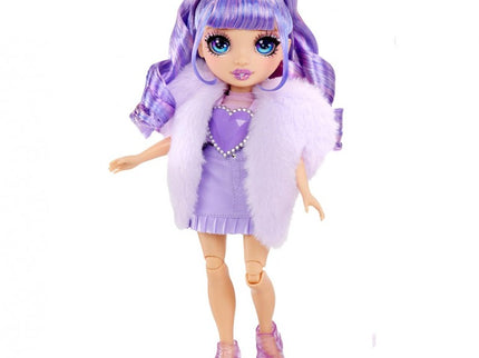 MUÑECA RAINBOW HIGH CREATIVE CRYSTALS - VIOLET 121404 MGA