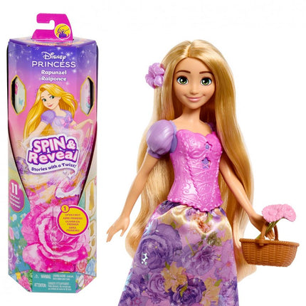 MUÑECA RAPUNZEL SPIN & REVEAL HTV86 DISNEY PRINCESS