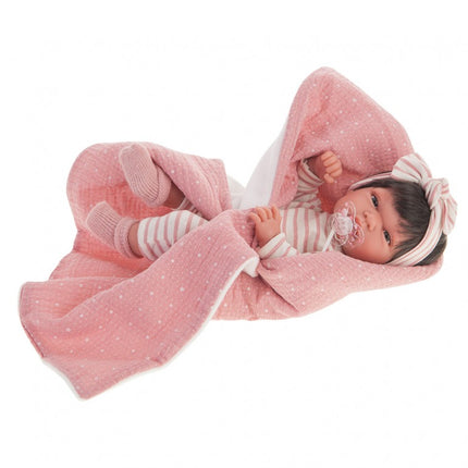 MUÑECA RECIEN NACIDA BABY TONETA MANTA 60146 ANTONIO JUAN