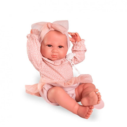 MUÑECA RECIÉN NACIDA LUCA CON BOLSITO 50421 ANTONIO JUAN