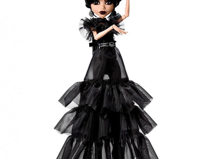 MUÑECA WEDNESDAY VESTIDO CUERVO HXJ03 MATTEL