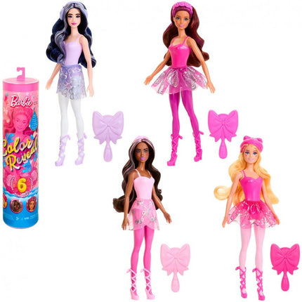 MUÑECAS BARBIE COLOR REVEAL BAILARINAS BALLET HRK17 MATTEL