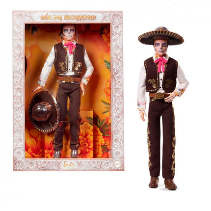MUÑECO KEN DÍA DE MUERTOS JBJ06 MATTEL