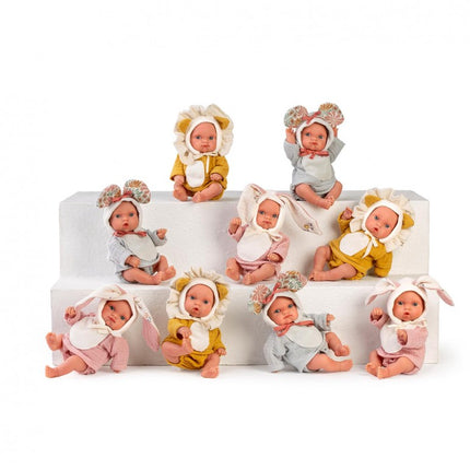 MUÑECO MUFLI Y PICOLIN ANIMALES 85319 ANTONIO JUAN