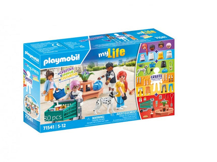 MY FIGURES: DE COMPRAS MY LIFE 71541 PLAYMOBIL