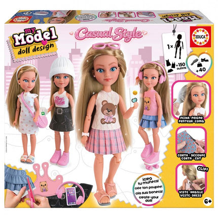 MY MODEL DOLL DESIGN CASUAL REFRESH 20652 EDUCA