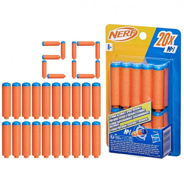 NERF N SERIES RECAMBIO 20 DARDOS F8640 HASBRO