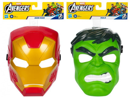 PACK 2 MÁSCARAS MARVEL IRON MAN Y HULK G0436 HASBRO