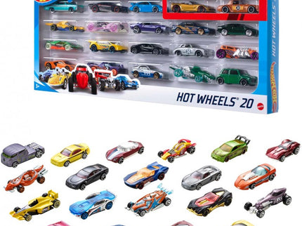 PACK 20 VEHICULOS HOT WHEELS H7045 HOT WHEELS
