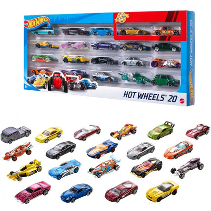 PACK 20 VEHICULOS HOT WHEELS H7045 HOT WHEELS