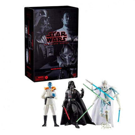 PACK 3 FIGURAS MASTERS OF EVIL STAR WARS G0659 HASBRO