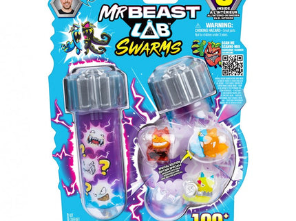 PACK 6 FIGURAS MEGA LAB SERIE 3 MR.BEAST 24784 MOOSE