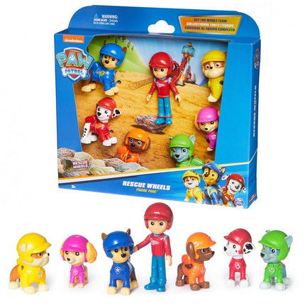 PACK FIGURAS PAW PATROL RESCUE WHEELS 6070443 SPIN MASTER