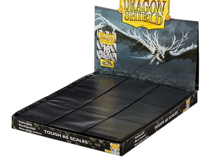 Páginas de 18 bolsillos Non Glare para cartas standard Dragon Shield