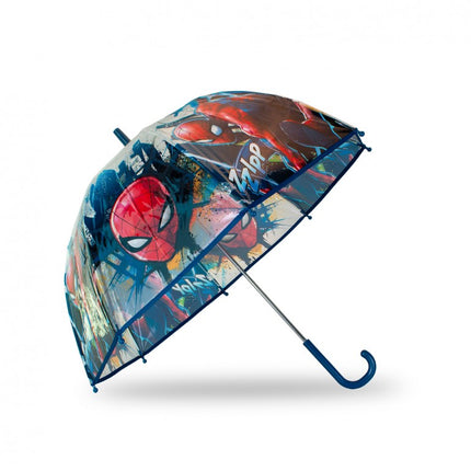 PARAGUAS TRANSPARENTE SPIDERMAN SP50108 KIDS LICENSING