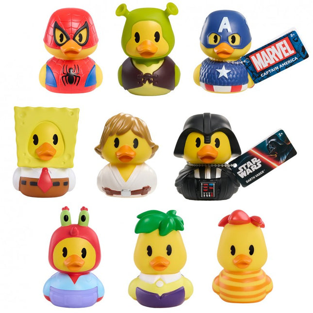 PATITOS DE GOMA LICENCIAS SURTIDAS SERIE 1 33490 JUST PLAY