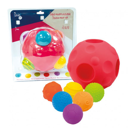 PELOTA METEORITO CON 5 MINIPELOTAS ENCAJABLES