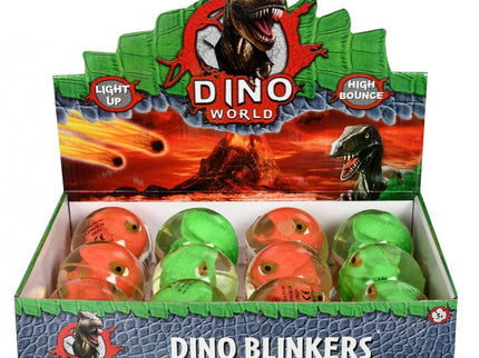 PELOTAS DINO CON LUCES EXP. 12 UDS (PRECIO UNIDAD)