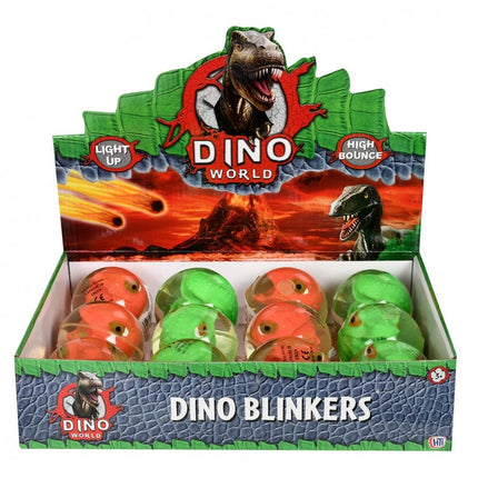 PELOTAS DINO CON LUCES EXP. 12 UDS (PRECIO UNIDAD)