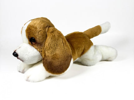 PELUCHE BASSET HOUND TUMBADO 25CM 939D00298 BOCALAN