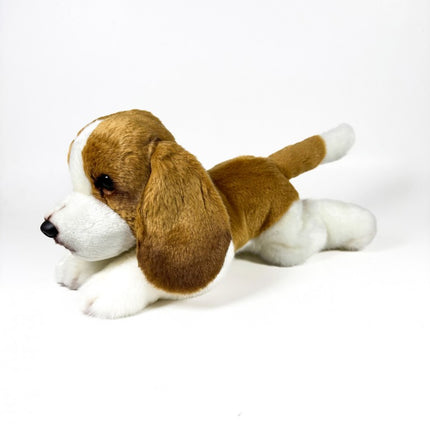 PELUCHE BASSET HOUND TUMBADO 25CM 939D00298 BOCALAN