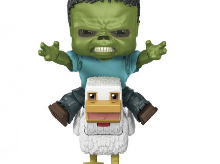 PELUCHE CHICKEN JOCKEY MINECRAFT JNC44 MATTEL